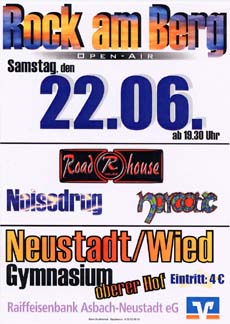 Rock am Berg im Wiedtal-Gymnasium Neustadt/Wied am 22.06.2002